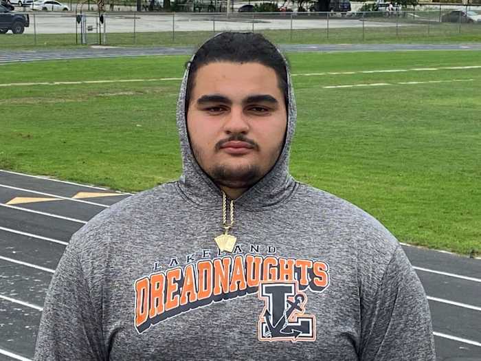 Miguel Maldonado, Offensive Tackle, Lakeland (Fla.) High School - 2022